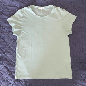 Rag & Bone Light Green Short Sleeve T-shirt Size L Rag and Bone